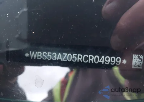 2024 BMW M4 z USA, uszkodzony, nr VIN WBS53AZ05RCR04999